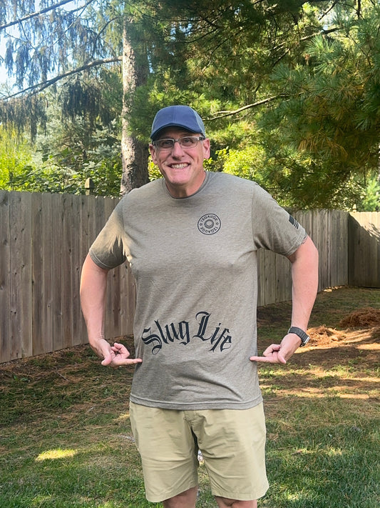 "Slug Life" 12 Gauge Next Level Crew Neck T-Shirt